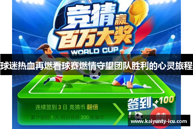 球迷热血再燃看球赛燃情守望团队胜利的心灵旅程